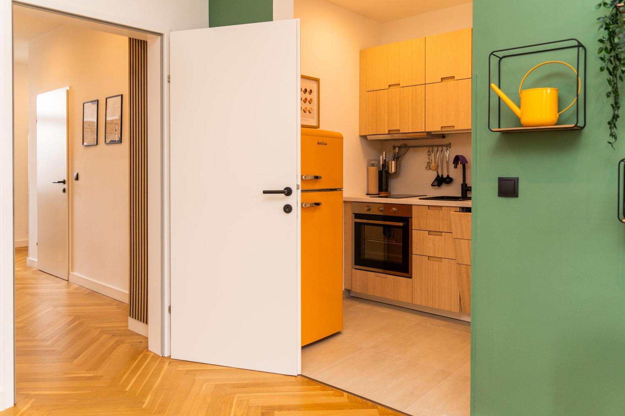 Myflat - Bright Apartment Near Central Station Viena Exterior foto